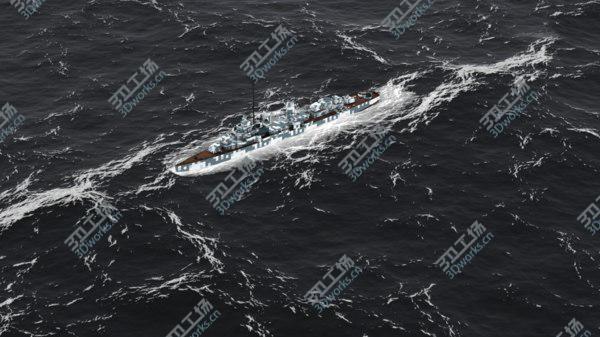 images/goods_img/20210312/Fletcher-Class Destroyer 3D model/4.jpg